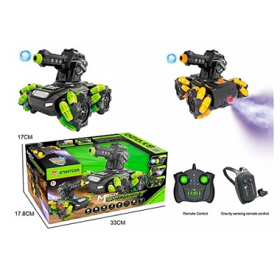 Танк радиоуправляемый на дрифтовых колесах SY020 3