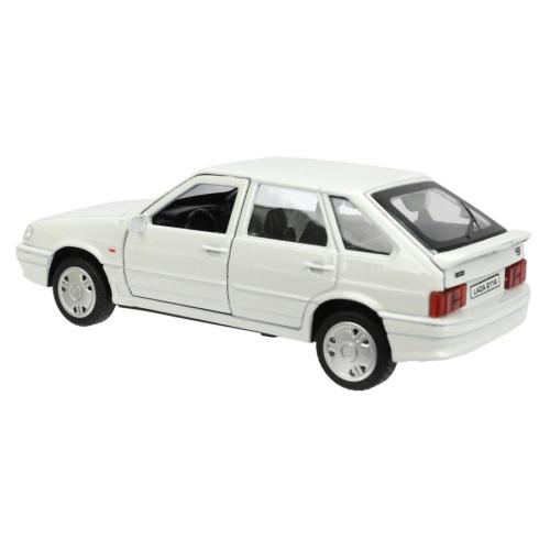 Машинка металлическая Lada-2114 Samara Технопарк 2114-12-WH (72) фото 3