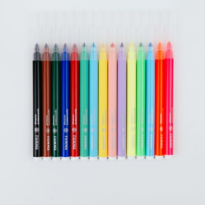 Фломастеры Оранжевое солнце 15 цв Гамма 270420208 1