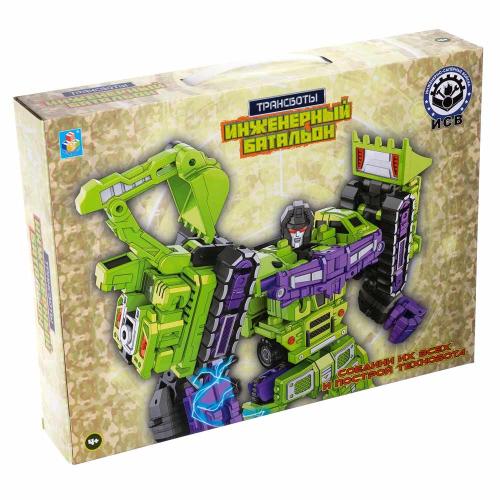 Игровой набор Трансботы Инженерный батальон 1Toy Т16368 фото 2
