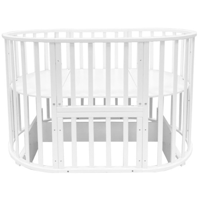 Кроватка детская 11 в 1 с поперечным маятником Incanto Stella KR-0175