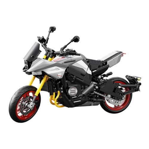 Конструктор CaDA Мотоцикл Suzuki Blade 1104 детали Double Eagle C59021W