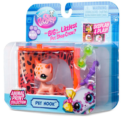 Игрушка-фигурка Littlest Pet Shop Стиль Уголок Леопарда Hasbro 01021_LPS 3