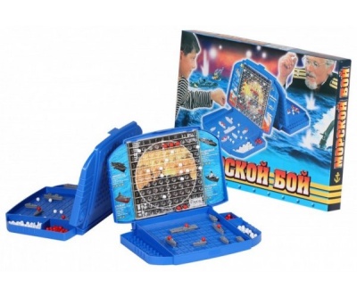 Настольная игра Морской бой Биплант 10021
