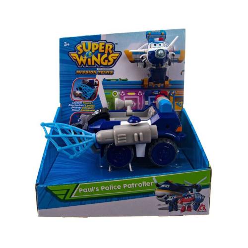 Игрушка Полицейская машина Пола с фигуркой Super Wings EU730841 фото 6