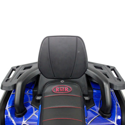 Детский электроквадроцикл RiverToys H999HH синий Spider