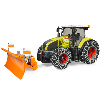 Трактор Claas Axion 950 с снегоуборочным ковшом Bruder 03-018 2