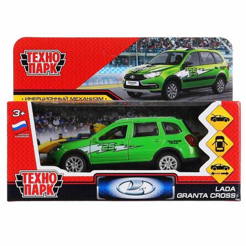 Коллекционная машинка Lada Granta Cross Спорт Технопарк GRANTACRS-12SRT-GN фото 5