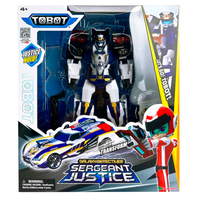 Игрушка Тобот робот-трансформер Сержант Джастис Young Toys 307604 4