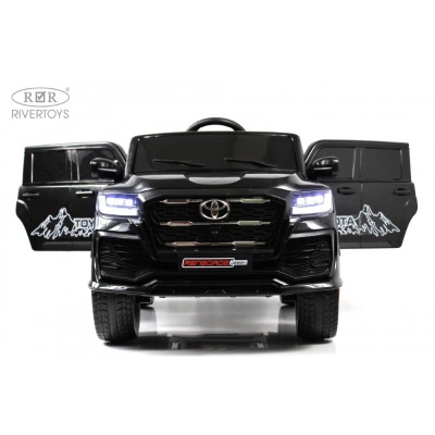 Детский электромобиль RiverToys G555GG чёрный