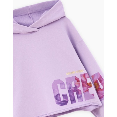 Худи для девочки Bellbimbo М.250081 лиловый 4