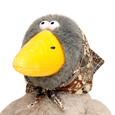 Мягкая игрушка Ворона в платке 21 см MaxiToys MT-TS072406-21 4