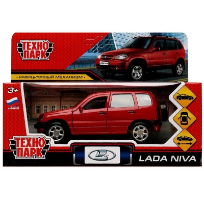 Металлическая машинка Lada Niva Технопарк LADANIVA-12-RD 02