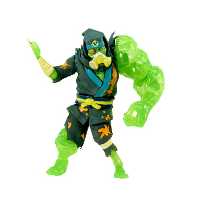 Игровой набор фигурка со слаймом Хаз Мат Ниндзомби  68758 2