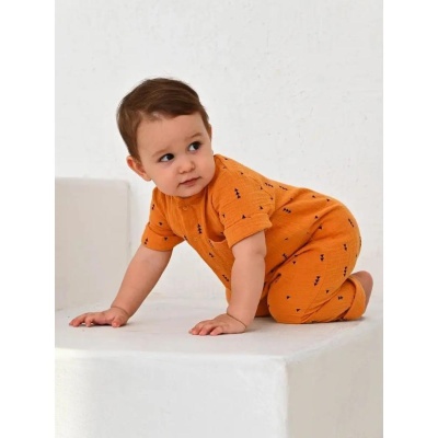 Песочник из муслина Carrot 10002201 горчичный 05 Песочник из муслина Carrot 10002201 горчичный 05