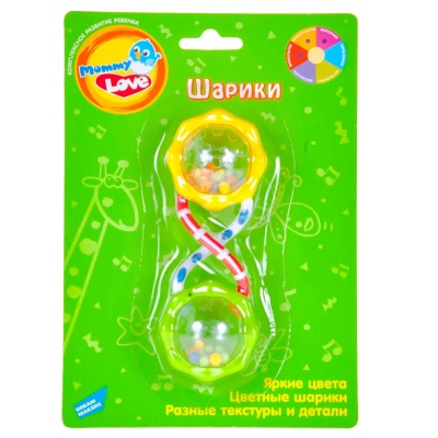 Погремушка Шарики Mommy Love WD3311B