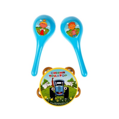 Набор музыкальных инструментов Синий Трактор Играем Вместе 1811M188-R41