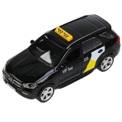 Металлическая машинка Mercedes-Benz GLE Такси Технопарк GLE-12TAX-BK 01