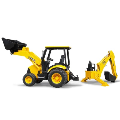 Экскаватор-погрузчик колёсный JCB MIDI CX Bruder 02-427 3