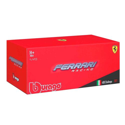 Коллекционная машинка Ferrari Racing 458 Italia GT3 2015 Bburago 18-36305 фото 4