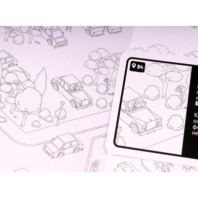 Игра настольная МикроМакро Город Улик Стиль Жизни