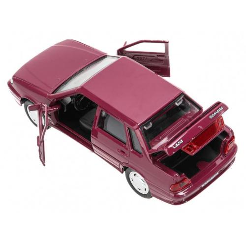 Машинка металлическая Lada-2115 Samara Технопарк 2115-12-CRY фото 8