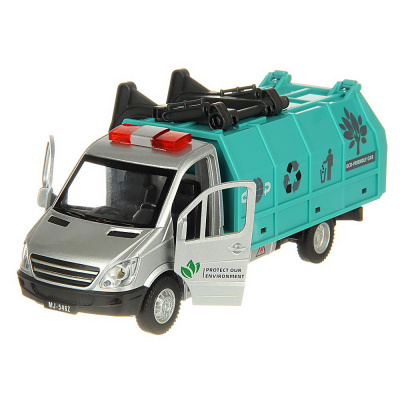 Автомобиль Мусоровоз инерционная свет звук Veld Co 132766 2