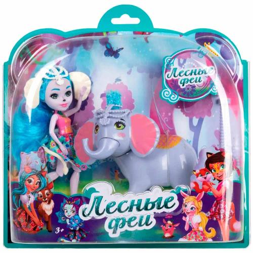 Кукла Лесные Феи 16 см со слоником 1toy Т24027 фото 2