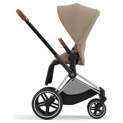 Коляска 2 в 1 Cybex Priam IV Chrome Brown Cozy Beige фото 15