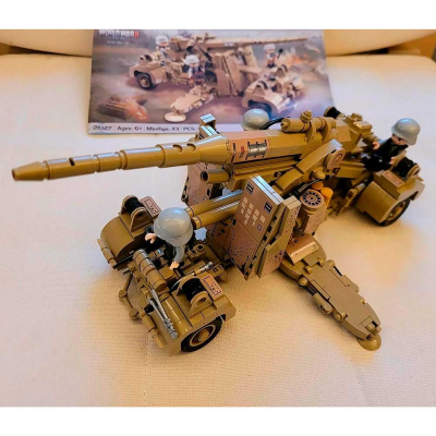 Конструктор Боевая машина 829 деталей C21027 Qman FCJ0819815 2