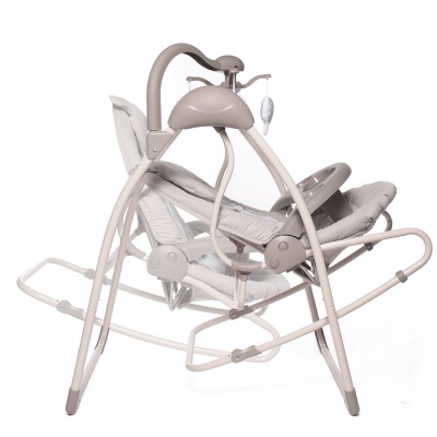 Электрокачели Butterfly 2в1 с адаптером Единорог SW110 2-IN-1 Babycare