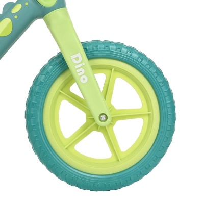 Детский беговел Dino Pituso QW-BB001-Green зелёный