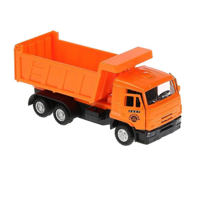 Машинка метал инерц камаз самосвал всет звук 1:43 Технопарк SB-13-17 3