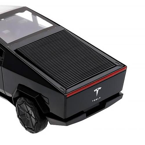 Машина металлическая инерционная Tesla Кибертрак Технопарк CYBERTRCK-12SL-MAT-BK фото 3