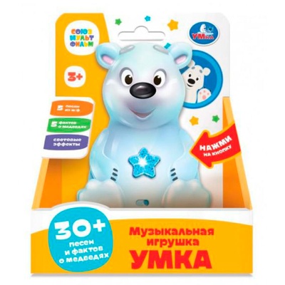 Развивающая игрушка Фигурка Умка 30 песен и фактов Умка HT1341-R (60)