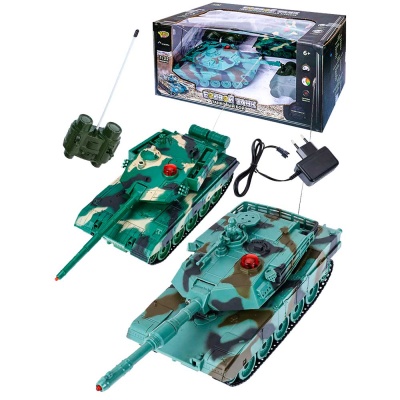 Игровой набор Танковый бой на радиоуправлении ZTZ-96A против M1A2 Yako Toys 6129 4
