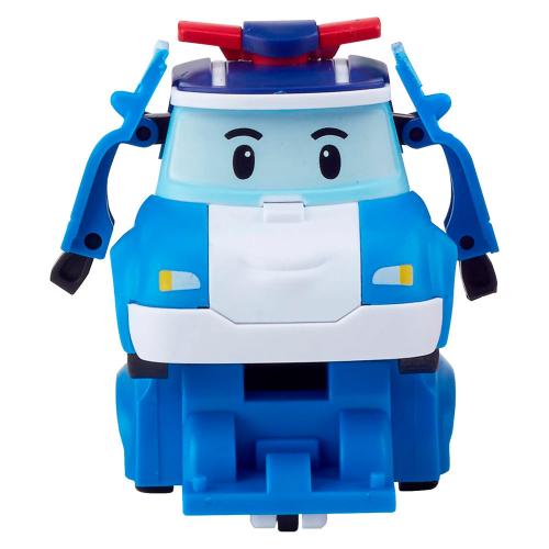 Набор машинок трансформеров Robocar Poli 6 штук Silverlit ZR-915 фото 2