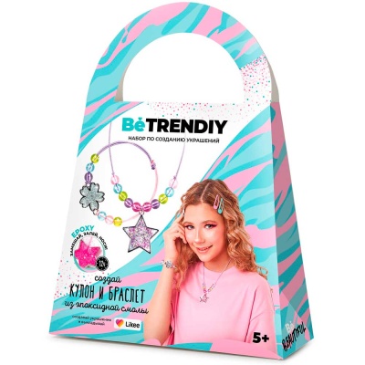 Набор для создания украшений Кулон и браслет Be TrenDIY В002Y 4