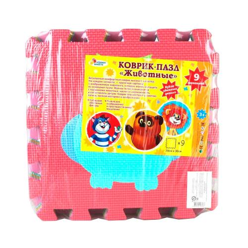 Коврик-пазл Союзмультфильм Животные Играем Вместе D18592A-CRT фото 2