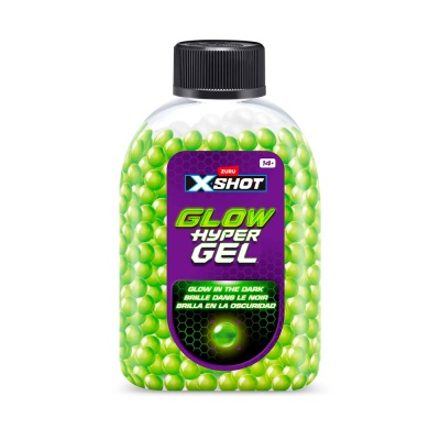 Бластер с гидрогелевыми светящимися гранулами  X-Shot Hypergel NightStrike Zuru 36782 3