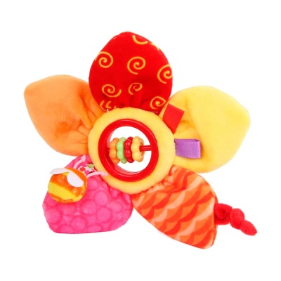 Мягкая игрушка погремушка Цветочек Ути-Пути 72427 Мягкая игрушка погремушка Цветочек Ути-Пути 72427