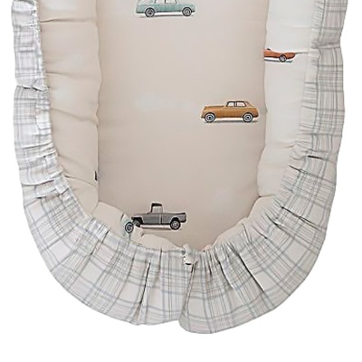 Подушка гнездышко Маленький гонщик Lappetti 4153 3