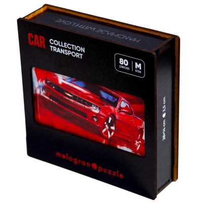 Деревянный пазл Автомобиль спортивный Collection Transport¶80 деталей 14х28 см Melоgrano MPZCT5-M 3 Деревянный пазл Автомобиль спортивный Collection Transport¶80 деталей 14х28 см Melоgrano MPZCT5-M 3