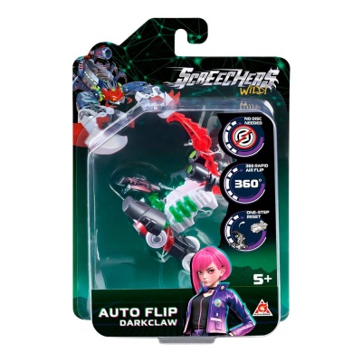 Машинка трансформер Автофлип Драккло S5 Screechers Wild 62643 4