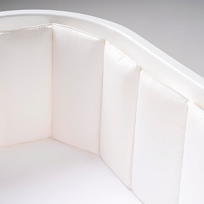 Бортик для детской кроватки Sateen Collection Айвори Perina ФБ-1.03.01 2