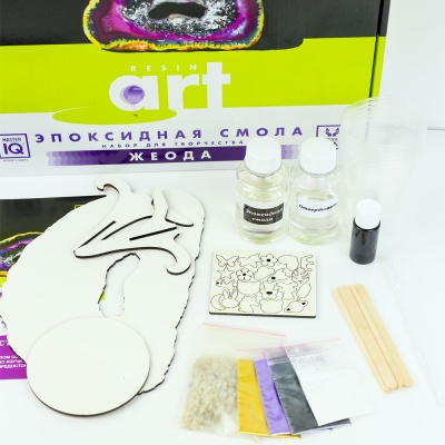 Набор для творчества Картина эпоксидной смолой Жеода Master IQ 6004 03