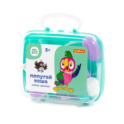 Набор Попугай Кеша Доктор Полесье 83340 1