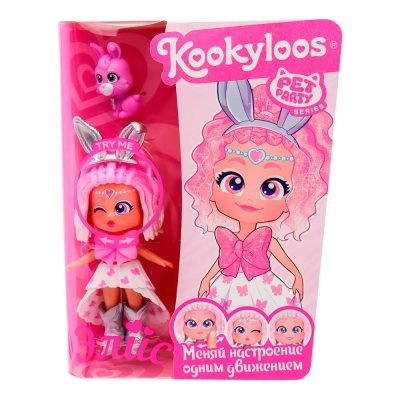 Кукла Alice 11 см и питомец Pets Party Kookyloos KL2401 4