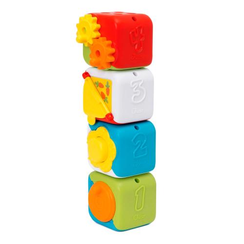 Игрушка развивающая Кубики Монтессори Chicco 00011857000000 фото 2
