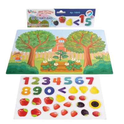 Игра развивающая Магнитные истории Я считаю Десятое Королевство 03849 3